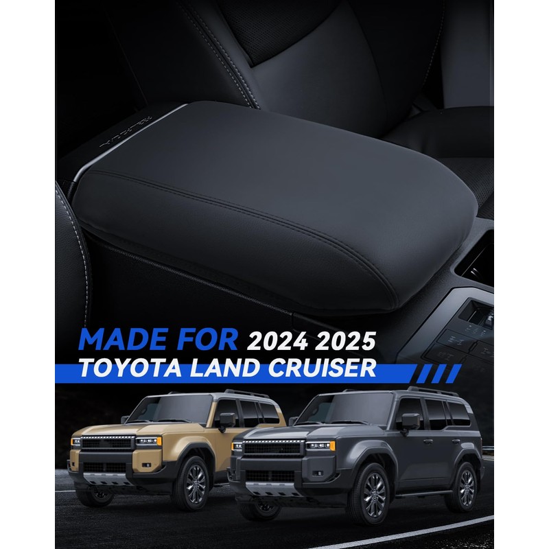 LANTU Armrest Cover for Toyota Land Cruiser 2024 2025 Accessories