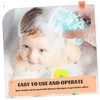 Alasum 2Pcs Baby Hair Brush Set Soft Sponge Bathing Brush