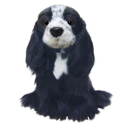 Faithful Friends Plush/Soft Toy Dog - ENGLISH COCKER SPANIEL - Blue Roan - 12"