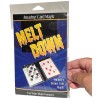 IMPROVED MELT DOWN Close Up Magic Trick Card Illusion Magnetic