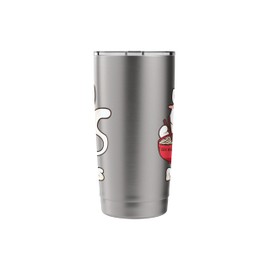 Noods - Cute Cat Eating Ramen Noodles Stainless Steel Insulated Tumbler