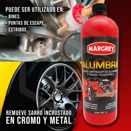Alumbra Acido Limpiador De Aluminio Y Acero Inoxidable 1lt                                                                                            