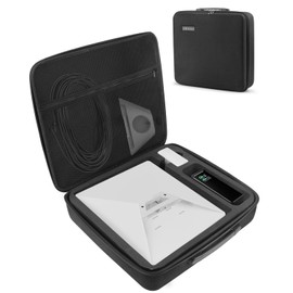 Travel Case for Starlink Mini - Professional EVA Lining Mold - Storage for Mini, Bracket, Pipe Adapter, Cable, Power Supply, Etc. - Accessories for Starlink Mini - Bag for Starlink Mini