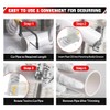 BARTOO Deburring Tool for Plastic Pipe, Professional PVC Pipe Reamer