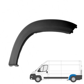 Copgge Left Rear Wheel Fender Flare Molding Trim Panel Quarter Panel Molding Left Driver 5LP19LAHAA Compatible with RAM Promaster 1500 2500 3500 Cargo Van 3.0L 3.6L 2014 2015 2016 2017 2018