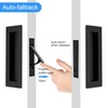 Dontay Pocket Door Pull Handle,304 Stainless Steel,Rectangle Recessed Flush Finger