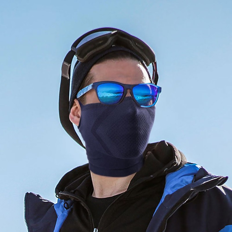 WTACTFUL Sports Mask 2 Pack Sun Protection Knit Mask Breathable