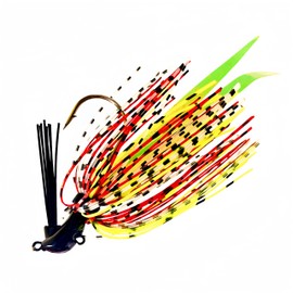 DAYUYUE 6pcs Weed Free Rocked Jig Heads Squid Rubber Jig Bait Kit 10g 13g 16g Includes Plastic Fishing Tackle Box Fishing for Freshwater Saltwater Stil-a