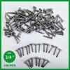 410 Stainless #8 x 3/4" Tapping Screws for Metal Sheet