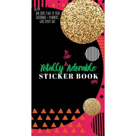 TF PUBLISHING - Totally Adorable Sticker Book - Planner Accessories - Customized Organization for Planners and Calendars - Peel Off Planner Stickers - Various Colors and Designs