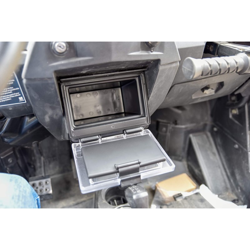 SAUTVS Center Dash Storage Box for RZR 1000 900, ABS