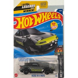 Hot Wheels 2025  HOT WHEELS , MAZDA MX-5 MIATA 2/5 HW DREAM GARAGE,  1/250