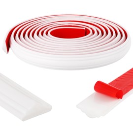 30 Ft x 1.6'' Peel and Stick Crown Molding, Stick on Crown Molding Moulding Wall Trim Flexible Molding Trim Molduras para Pared for Wall Window Mirror Cabinet Frame and Home DIY Decoration