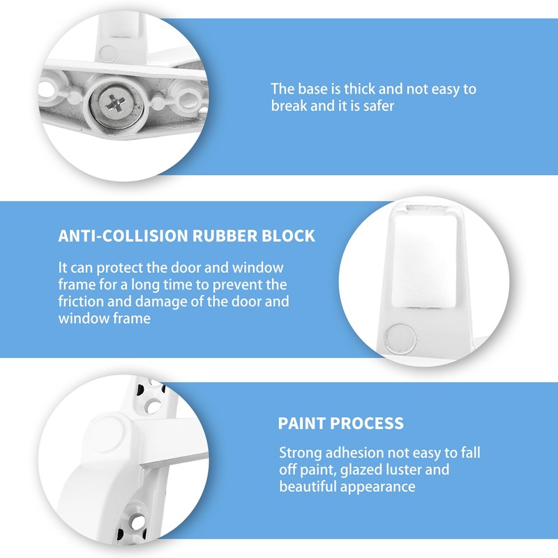 YKUKIZEE 6 Pcs Cockspur Window Handles for UPVC Windows Right