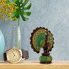 Wooden Dancing Peacock Traditional Indian Rajasthani Home Decoration Table Décor
