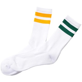 Health Knit HKAD22-SET01 Men's Unisex Socks, Elastic, D Type (191-3647) 2 Pair Set
