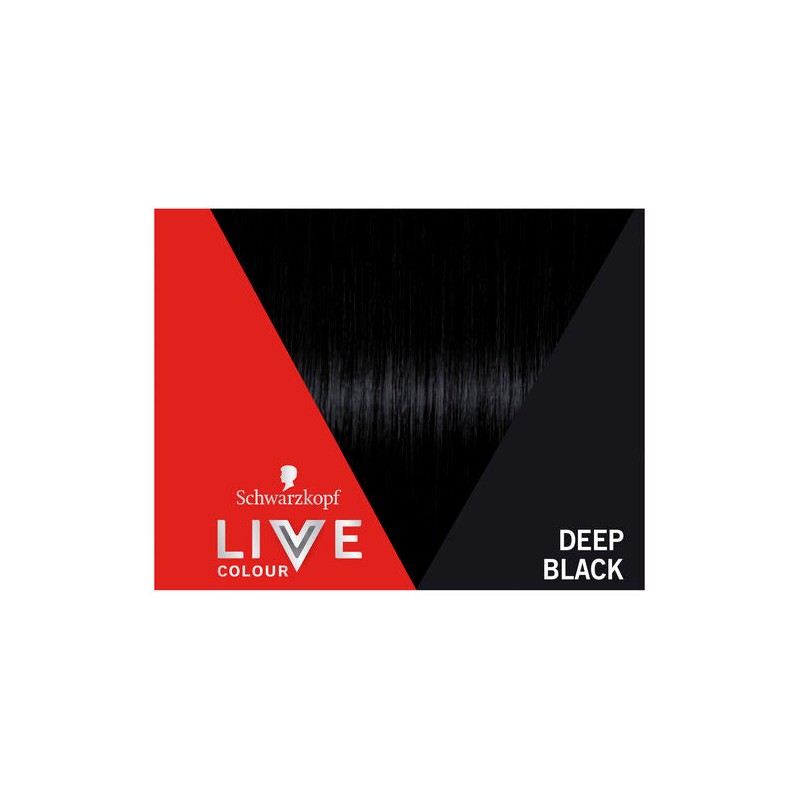 Schwarzkopf Live Colour Deep Black 75ml