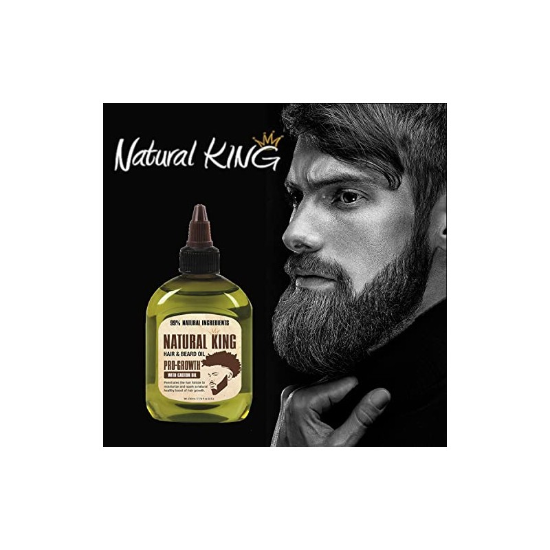 SFC Óleo de rícino e barba Natural King Pro-growth 201