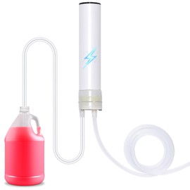 RV Electric Antifreeze Pump Kit, RV Antifreeze Accessories, Self-Priming Water Pump with 2 Hoses, Winterize RV Plumbing System, Marine Boat, Camper (RV Electric Antifreeze Pump Kit)