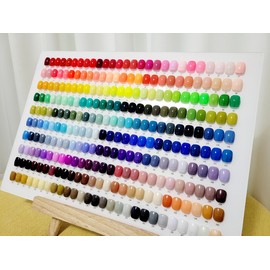 1+1 one-color handmade nail tip, pedi tip - Oval M / 1+1 원컬러 수제네일팁, 페디팁 - 오벌M
