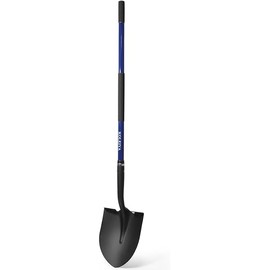 Shovel,Shovels for Digging Heavy Duty with Fiberglass Handle,Spade Shovel for Gardening Trenching Planting Transferring,57 inches,Blue