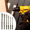 Cozy Hoome Four-Flute Serrated Eccentric Drill Bit Set - High