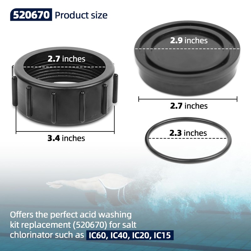AR-PRO 520670 The Exact Acid Washing Kit Replacement | Compatible