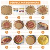 FREEBLOSS 12 Set Basket Weaving Kit Introductory Sewing for Beginners,