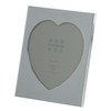 Sixtrees Romeo Heart Shaped silver plated photo frame for a