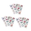 WOONEKY 9 Sheets Butterfly Tattooing Stickers Floral Transfer Decals Easy