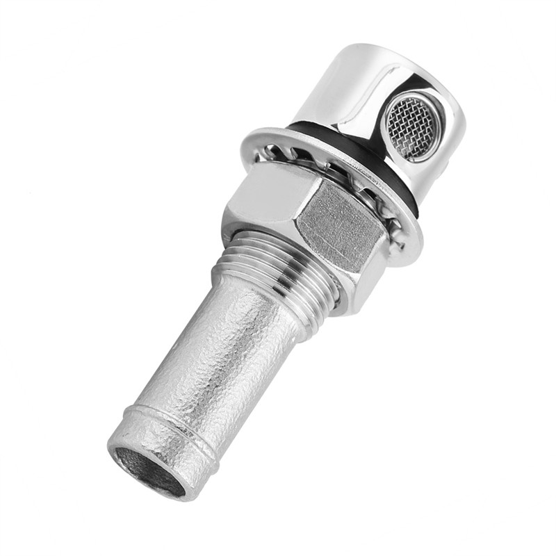 Stainless Steel Marine Boat Straight Fuel Gas Tank Vent With