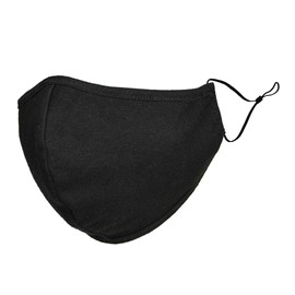 DALIX Cloth Face Mask Reuseable Washable in Black Made in USA - S-M Size