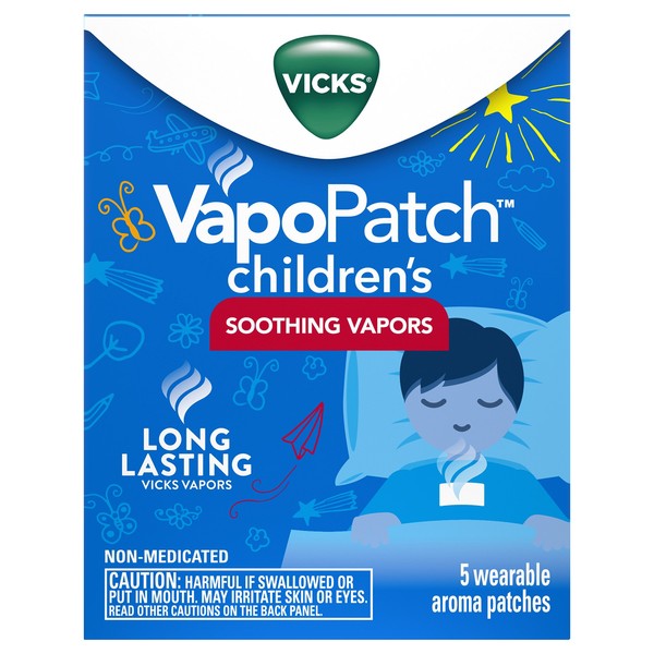 Vicks Vapopatch Children's Wearable Aroma Patch, 5 Count