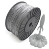 RepRapper Gray MPLA (Modified PLA) Extra Strong PLA Plus Filament