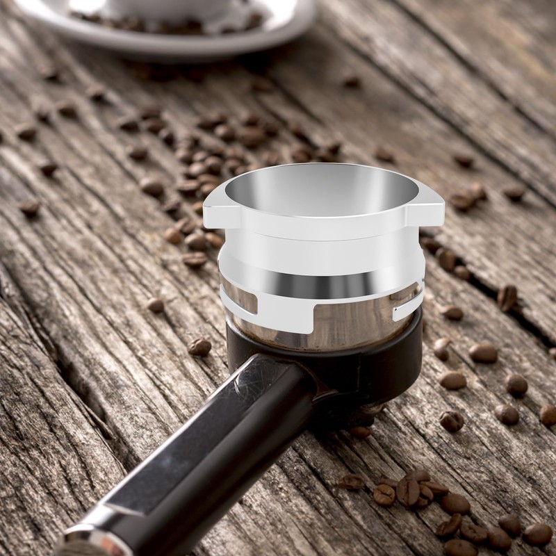 Espresso Dosing Funnel, 54MM Coffee Dosing Ring Hands Free Espresso