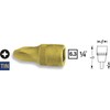 HAZET 8506-PH4 Phillips Bit Socket (Drive Angle 0.25 inches (6.35