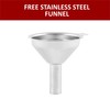 Orii 20 Jar Stainless Steel Rotating Spice Rack - No