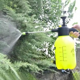 ForwardTech Automatic Compression Sprayer for Gardening (Yellow 2L with Nozzle) Yellow 2L + Nozzle Included 2ea