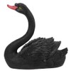 Floating Fake Swans, Simulation Swan Float Freely Black Lifelike for