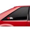 RED COBRA 2X Reflective Fox Body Sticker Decals Reflective 2.16