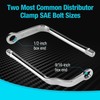 DURATECH Pro Distributor Clamp Wrench Set, SAE, 2-Piece, 1/2" &