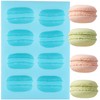 3D Macaron Fondant Mold Macaron Hamburger Silicone Mold