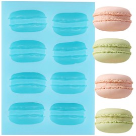 3D Macaron Fondant Mold Macaron Hamburger Silicone Mold