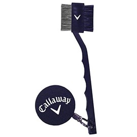 Callaway Club Cleaning Brush with Zinger, Black