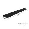 SALUINOKI 4pcs 1095 Steel Flat Stock for Knife Making (12x1.5x0.12
