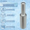 Poolzilla Aluminum Tamping Tool for Anchor Installation, Easy Pool Cover