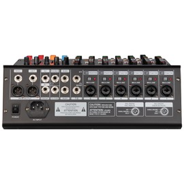 Depusheng AG8 Professional audio mixer 8 Channel with MP3 Player Source USB recording,With grouping and 2 AUX interfaces, 99DSP EFFECTfor Professional and Beginners