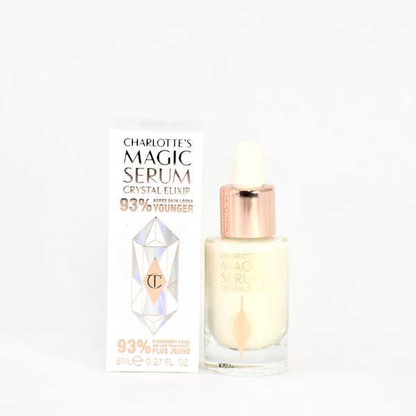 Charlotte Tilbury Magic Serum Crystal Elixir Mini Travel Size 0.27 oz - for youthful, hydrated, glowing looking skin