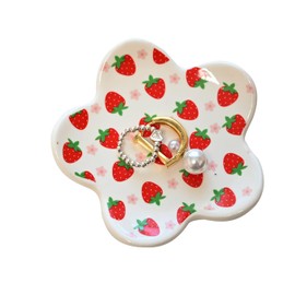 OVENKEI Teen Girls Gifts - Trendy Preppy Stuff - Aesthetic Bedroom Decor - Preppy Room Decor - Checkered Jewelry Tray