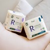 Rael Unbleached Cotton Cover Overnight Panties 6P (M/L) - Large